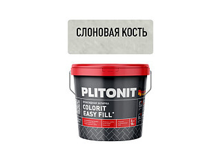 Затирка эпоксидная PLITONIT EASYFILL ведро 2кг слоновая кость Н010328 (1/10)