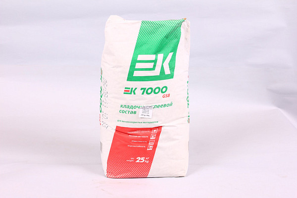 Клей для плитки ЕК 7000 GSB для газобетона, пенобетона (25,0кг) 