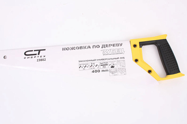 Пила по дереву Зубец каленый зуб 2D-заточка 400мм (23802) (1/12/24)