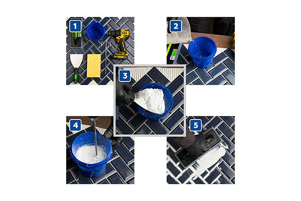 Затирка эпоксидная PLITONIT EASYFILL ведро 2кг кофейный H010325 (1/10)