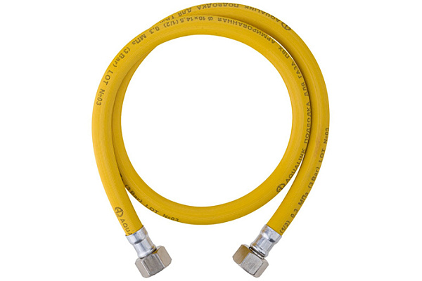 Подводка ПВХ для газа AQUALINK (1/2) Г/Г 300см (07063/07211) (1/20)