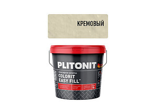 Затирка эпоксидная PLITONIT EASYFILL ведро 2кг кремовый H010326 (1/10)