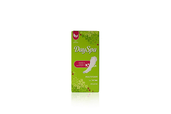 Прокладки ежедневные DAY SPA multiform air без отдушки женские гигиенические 20шт (981)(745)