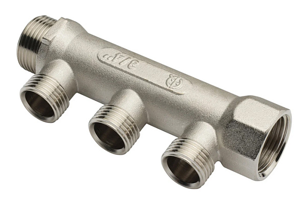 Коллектор резьбовой AQUALINK ДУ 3/4x3/4x1/2x3 (02422) (1/2/50)