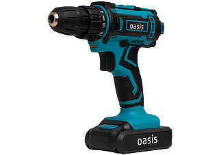 Дрель-шуруповерт OASIS ASB-18S NEW (18В, 400-1400об/мин, 50Hm, 2,4кг) 212 