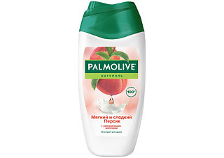 Гель для душа PALMOLIVE натурель мягкий и сладкий персик 250мл (1/12)