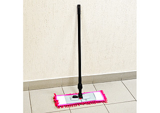 Швабра HAPPY PANDA HP-M11 120см с насадкой из микрофибры лапша 10702070/061025/5349938/1