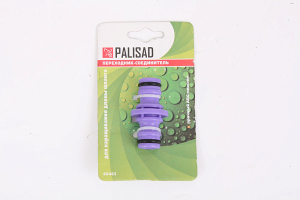 Переходник-соединитель PALISAD пластиковый штуцерный для шланга 1/2" (66465) (1/500)