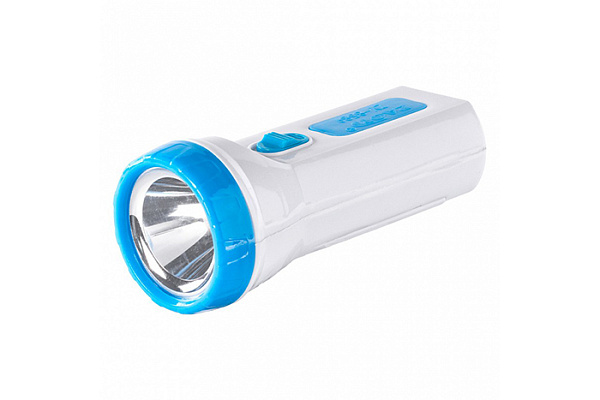 Фонарь SMARTBUY LED, 2хAA батарея,  1вт, 11х4см, ABS (4394)