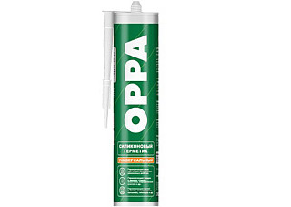 Герметик силиконовый OPPA U универсальный бесцветный (270г) /24шт (099)