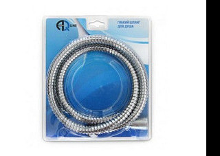 Шланг для душа AQUALINE конус имп 1/2"+имп 1/2" длина 1,5 м в блистере (01534) (1/50)