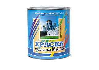 Краска масляная МА 15 OLECOLOR голубой (2,5кг)