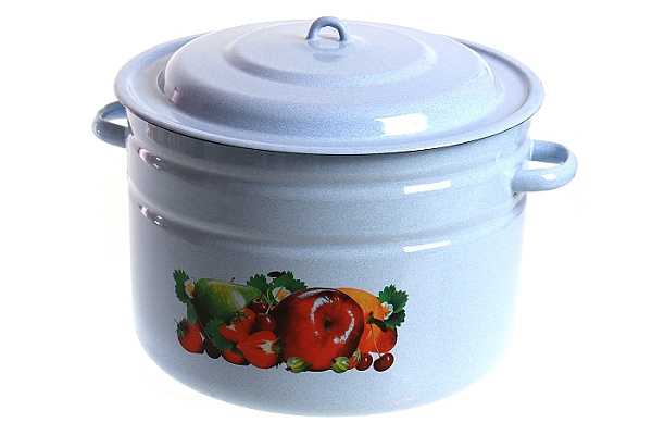 Бак эмал. с рис. г.Лысьва 25,0л (С-2828/4Рб) 
