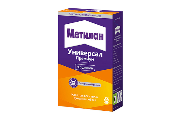 Клей обойный МЕТИЛАН Универсал Премиум 250гр (586526)/18 