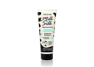 Шампунь для волос DELICARE milk&silk питание 250мл 366 (1/21)
