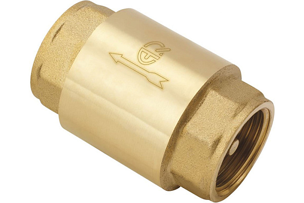Обратный клапан с латунным сердечником ДУ20 (3/4) AQUALINK (2340) (1/15/150)