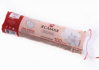 Ватные диски Я САМАЯ 100шт (50840/216) (1/35)