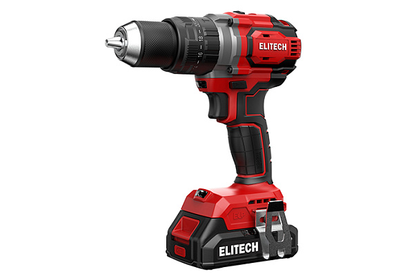 Дрель-шуруповерт ударный ELITECH ДА 20УБЛ2 20В, б/щет, 2х2,0Ач Li-ion Е2201.047.01 (1/3)