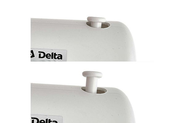 Вентилятор напольный DELTA DL-005N, белый с зеленым, (4шт/кор) (отгружается кратно коробки)