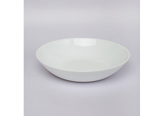 Тарелка для супа круглая 20 см PO-225E  WHITE-ELEGANCE  (30/6)
