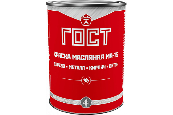 Краска масляная МА 15 ЛАКОВАР сурик железный (20,0кг)