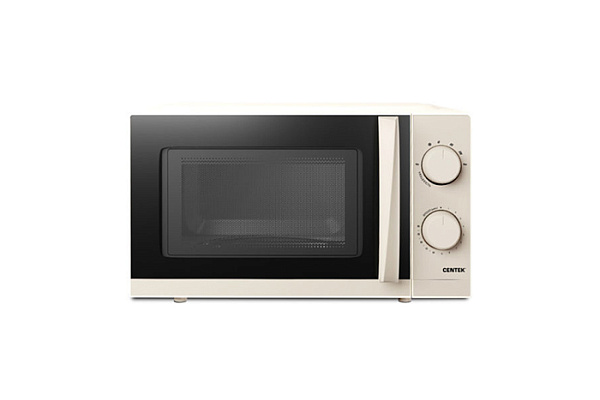 СВЧ Centek CT-1571 (Бежевый) 700W <20л> открывание дверцы ручкой, премиальная упаковка,таймер 30 мин