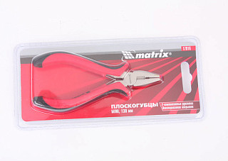 Плоскогубцы MATRIX MINI 130мм никелированные (17816) (1/120)
