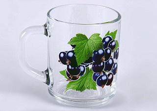 Кружка стеклянная Green Tea Черная смородина 200мл 07с1335 ДЗ