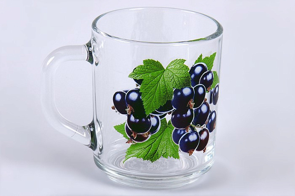 Кружка стеклянная Green Tea Черная смородина 200мл 07с1335 ДЗ