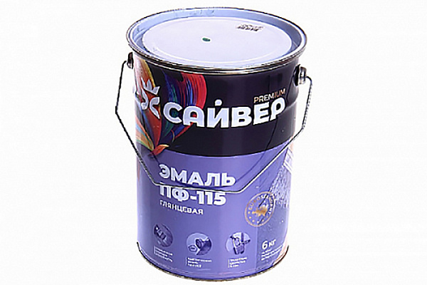 Эмаль ПФ 115 Сайвер оранжевая (20,0кг)