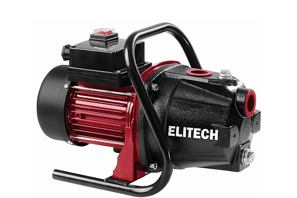 Насос поверхностный ELITECH НП  800Ч (Чугун,800Вт,Напор-40м,Глубина-8м, 4бар, 50л/м)