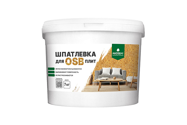 Шпатлевка для плит OSB ПРОСЕПТ 7кг 081-7 (1/72)