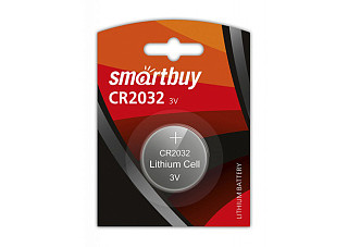 Элемент питания Smartbuy CR2032/1B (12/720) (SBBL-2032-1B)