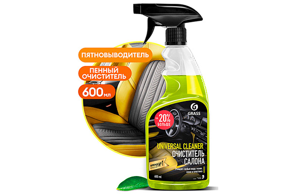 Очиститель GRASS universal cleaner для салона 600 мл (110392) (1/6)