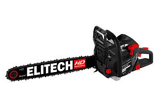 Бензопила ELITECH HD CS 5535F (54.5см3, 2,6кВт/3,5л.с. ш-38см, 0,325,1.5мм,64зв. 5,2кг) E1611.006.00