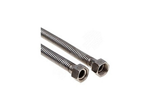 Подводка сильфонная для газа AQUALINK (1/2) Г/Г 150см (07011) (1/60)