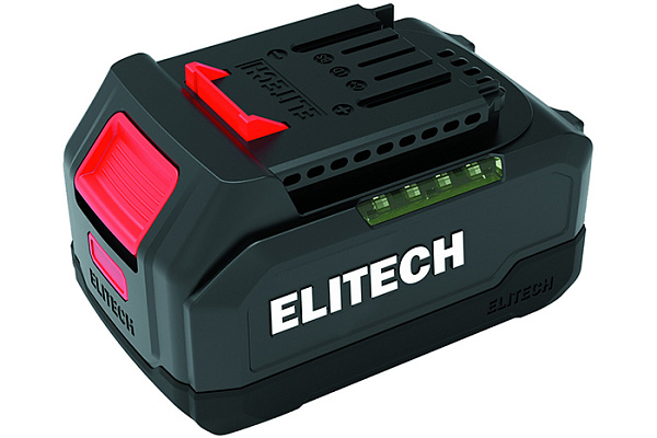Аккумулятор ELITECH АКБ 2050С ELP, 20В, 5,0Ач E0911.053.00