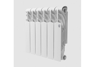 Радиатор Royal Thermo Revolution алюминий, белый (128вт, 350х80х12секц., 1,01кг)