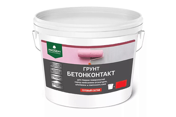 Бетоноконтакт ПРОСЕПТ для гладких поверхностей 3кг 051-3 (1/4)