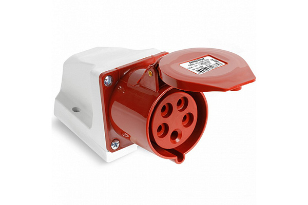 Розетка SMARTBUY 125 стационарная наружная 3Р+РЕ+N 32А 380В IP44 (SBE-32-LS5-380) (747)