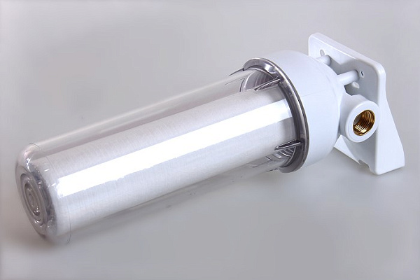 Магистральный фильтр UNICORN KSBP 34 10" 3/4" прозрачный корпус с картриджем PS 1005 (1/12)