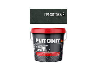 Затирка эпоксидная PLITONIT EASYFILL ведро 2кг графитовый Н010323 (1/10)