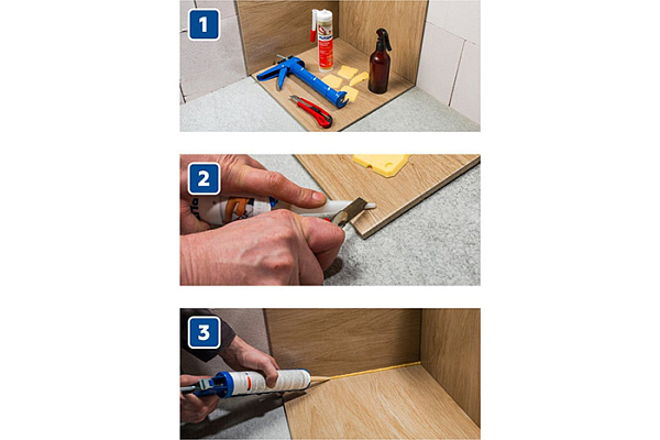 Герметик PLITONIT PlitoSil Premium д/влажных помещ силикон, черный 310мл H010025 (1/12)